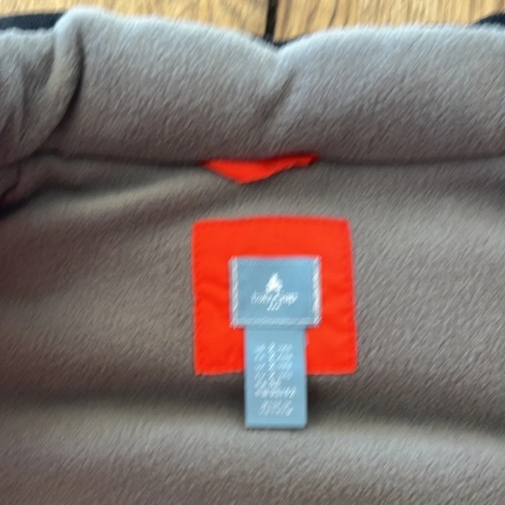Baby Gap Vest Orange/Brown Puffer Vest